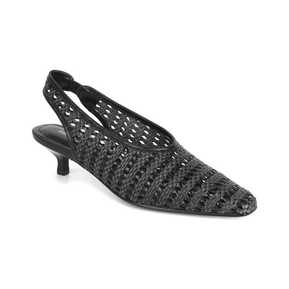 Tiffany & Fred Paris Leather Pump, Black